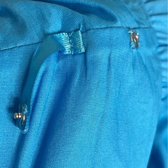 NWT Lily Pulitzer Elina Stretch Cotton Cumulus Blue - Picture 9 of 11